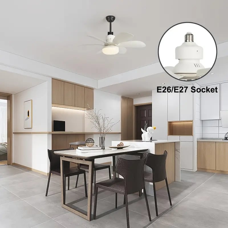 SmartBreez Ultra Quiet LED Fan Light