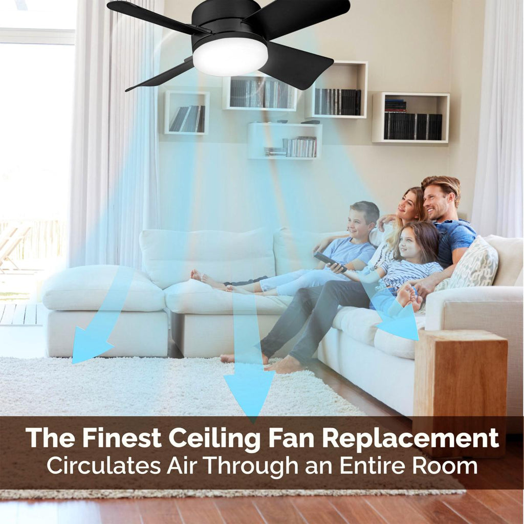 SmartBreez Ultra Quiet LED Fan Light