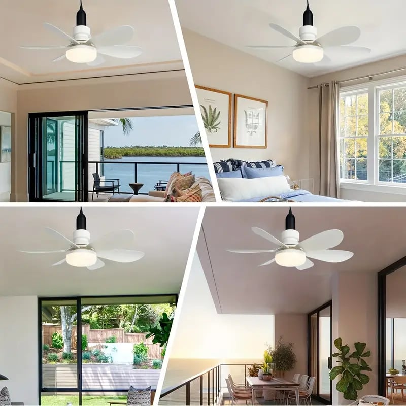 SmartBreez Ultra Quiet LED Fan Light