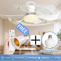 SmartBreez Ultra Quiet LED Fan Light